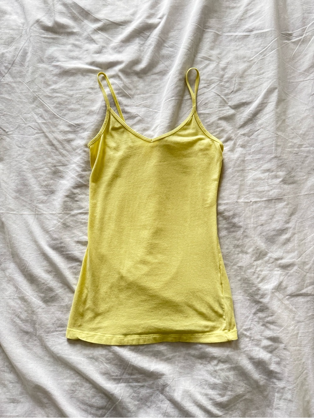 Forever 21 Yellow Spaghetti Strap Camisole